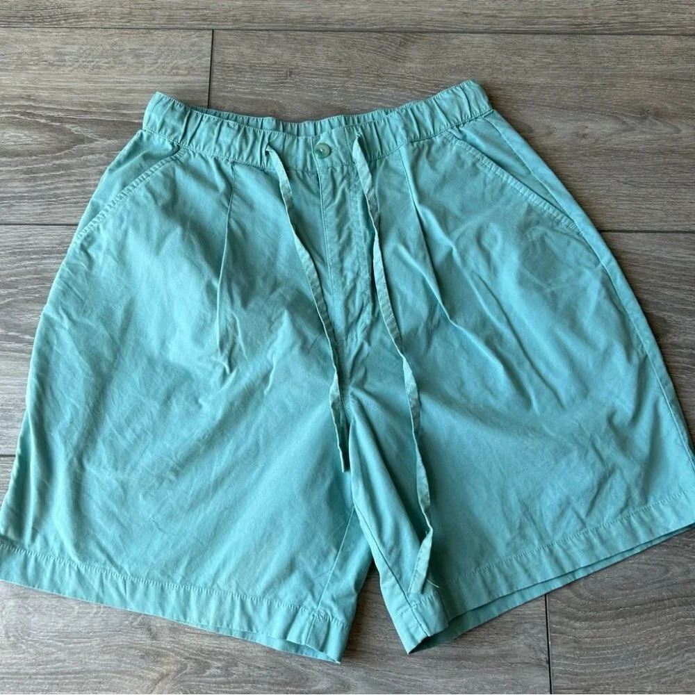 Vintage Northern Reflections High Waist Relaxed Pleated Shorts